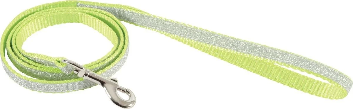 Zolux Vodítko pro kočky SHINY nylon zelené 1m